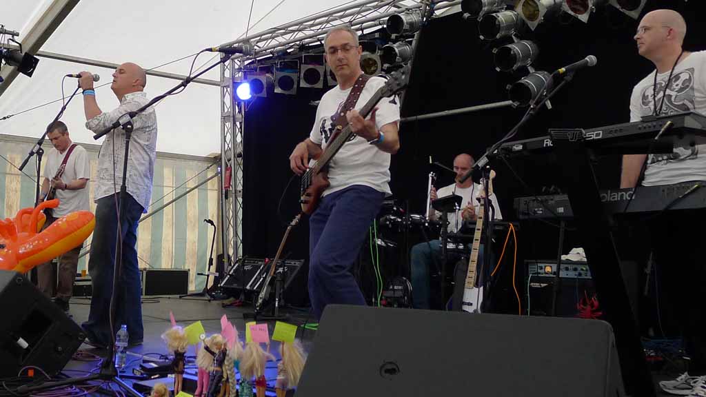 Steve Watts Dave Foss Nick Hampson Paul Caswell Neil Foss Exhibit A Cambridge Rock Festival 2012 